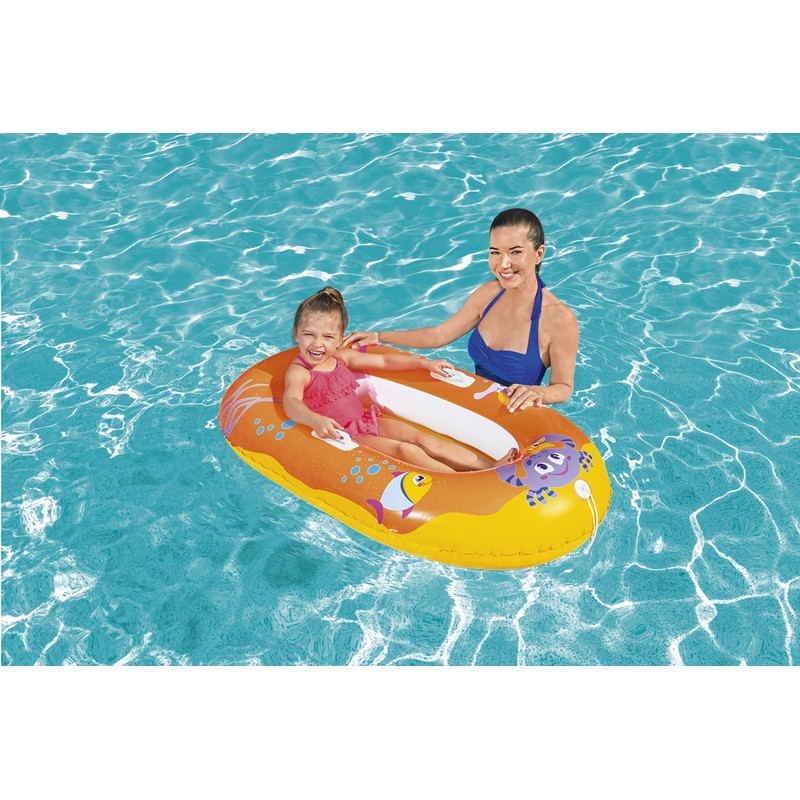 Bestway Happy Crustacean Jnr Boat, 53 x 35-inches, M