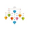 goki 52877 Mobile Hot Air Balloons 35 x 53 cm,