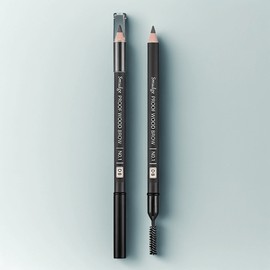 Anjumain Missha Smudge Proof Wood Eyebrow Pencil 1.47g, dark brown, 1 piece / 미샤 스머지프루프 우드 아이브로우 펜슬 1.47g, 다크브라운, 1개