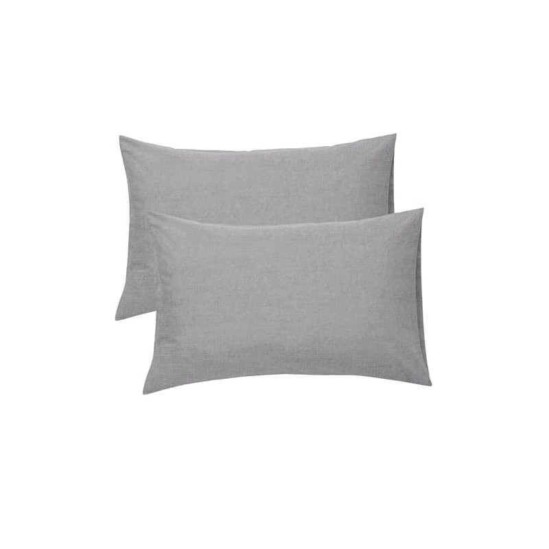 KHIM® 100% Soft Brushed Cotton Flannelette | Standard Housewife Pillowcase