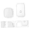 SHINEOFI 1Set Wireless USB Doorbell Intelligent Door Chime with Melodies