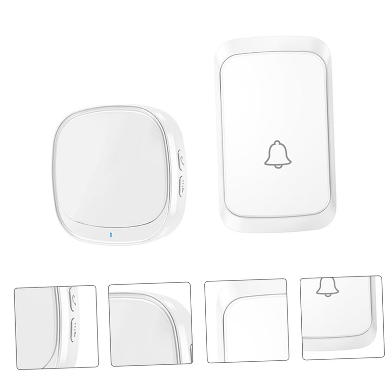 SHINEOFI 1Set Wireless USB Doorbell Intelligent Door Chime with Melodies