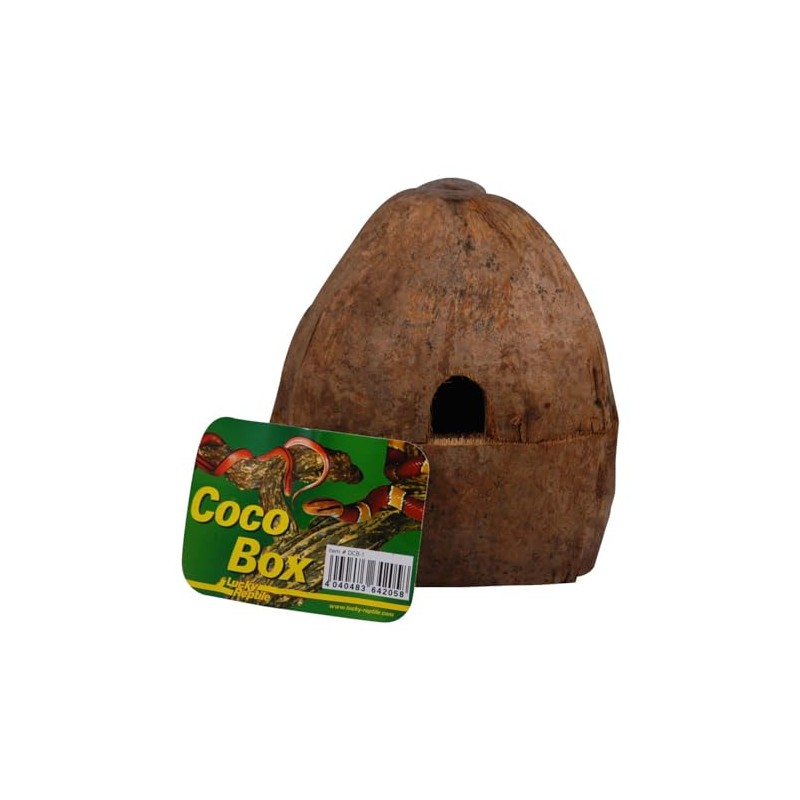 Lucky Reptile DCB-1 Coco Hide Box