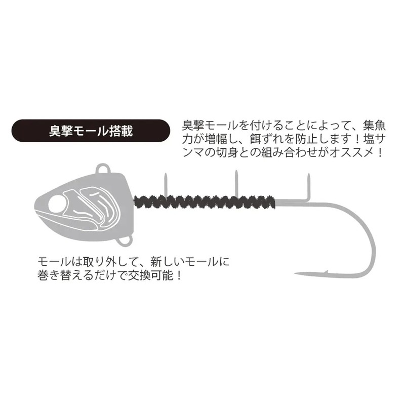 Start (スタート) TATI RANGER Single Hook 40 #02 Blue Ranger