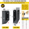 AECXM 201 Stainless Steel 2" x 4" (1 ½" x