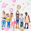 Happy 5th Birthday Balloons Pink Gold