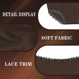 Granny Panties Funny Gag Gifts for Women Plus Size Giant Novelty Underwear White Elephant Gift for Adults Prank (Brown, One Size)