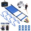 Kevirice Agility Ladder, Agility Training Equipment Set, 20ft 12 Rung