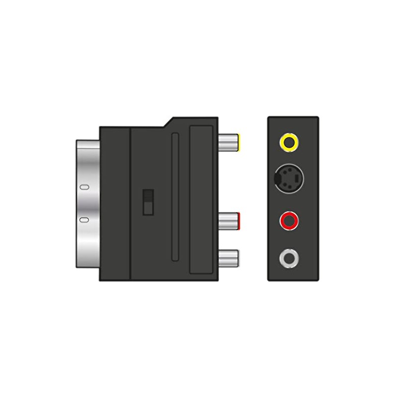 AV:Link | Scart to RCA and S-Video Switchable Adaptor