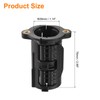 sourcing map 1 Pcs 1.14 Inch Faucet Nut Fixed Base,