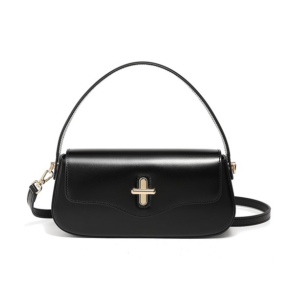 Genuine Leather Crossbody Bag, Top Handle Purse for Women, Shoulder