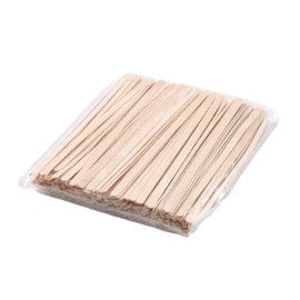 200/500/1000pcs Brow Waxing Sticks Small Face Wax Spatulas Applicator Wood Craft Sticks Disposable Hair Removal Lip Nose Beauty Tool(140 * 6 * 1.3mm) (500pcs)