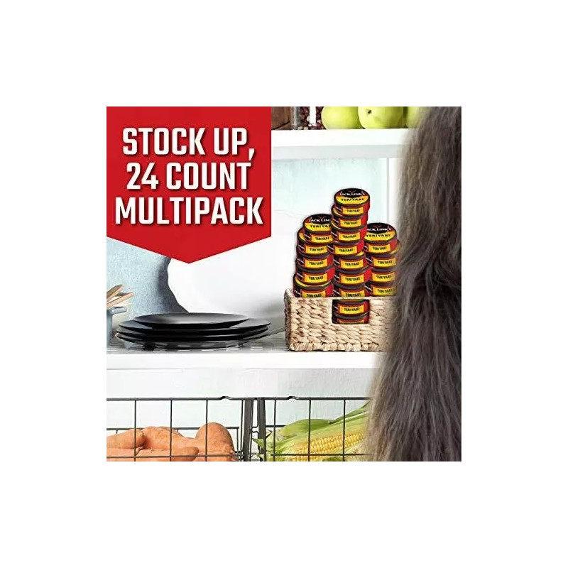 Jack Link's Jerky Chew, Teriyaki, 0.32 oz 24-Pack [2 packs