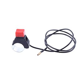 Aramox Motorcycle Stop Switch, Universal Mini Moto Quad Dirt Bike Stop Kill Switch Button Fit 22mm Handlebar