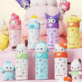 Sanrio Character Stainless Steel Insulated Cold Tumbler 350ml (Daycare Infant Kindergarten Elementary School Baby Water Bottle Cinnamoroll), Kuromi / 산리오 캐릭터 스텐 보온 보냉 텀블러 350ml (어린이집 유아 유치원 초등학생 아기 물병 물통 시나모롤), 쿠로미