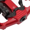 Dual Function Bicycle Pedal Flat Clipless Cleats 3 Sealed Bearings