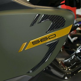 labelbike - 2 3D Stickers Motorcycle Scooter Corner Guards Protection and Decoration in Resin compatible with YAMAHA TMAX 560 from 2020