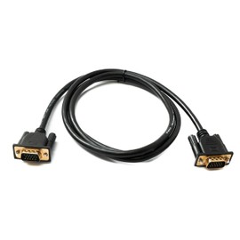 SYSTEM-S D Sub15 Cable 150cm HD VGA 15 Pin Male to Male DB15 Adapter