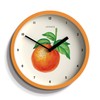 JONES CLOCKS® Fruit Wall Clock | Small Modern Round Clock