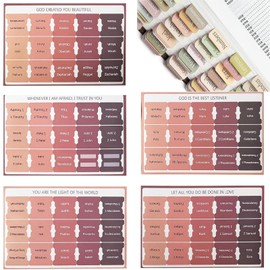 Bible Tabs,Bible Journaling Supplies,Bible Accessories,Bible Index Tabs,Bible Divider Tabs,Blank Laminated Bible Tabs,Large Print Laminated Bible Stickers,Bible Book Tabs,Bible Tabs Index Stickers