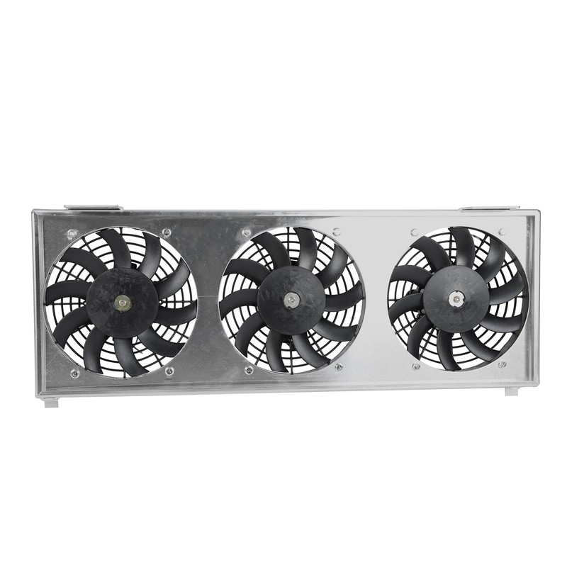Smileracing Aluminum Shroud+9" Fan+Thermostat Relay Kit Compatible with Radiator 1991-2001