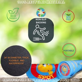 Thought-spot Portable Parenting Time Out Mat: Enhances Discipline & Fosters Positive Behavior