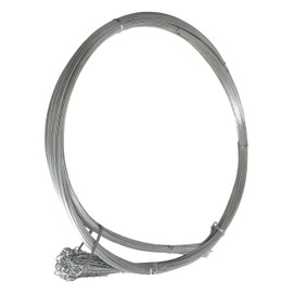 60Roll Bailing Wire (2mm), 14ft Galvanized Steel Wire Bulk, Bendable Rebar Wires, baling Wires, for Packaging Tie Cardboard, Paper, Textiles, Plastics