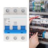 Miniature Circuit Breaker 3 Pole 10A Amp Isolator DIN Rail