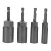 jojofuny 4pcs Socket Wrench Drill Bits for Electric Screwdriver Compatible