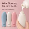 Travel Bottles, 3 Piece Leakproof Squeezable Containers