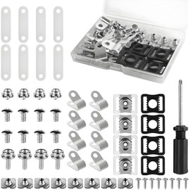 MYTOAU 57Pcs Hockey Helmet Repair Kit,Hockey Helmet Hardware Replacement, Football Helmet Repair, Accessories for Baseball Softball, Parts for Hockey Baseball Softball Football