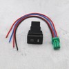OTOTEC 2PCS Car Front Fog Light Switch Wiring 4-pin LED