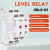 ZPSHYD GRL8-03 Water Level Controller Relay, AC/DC 24-240V 10A Liquid