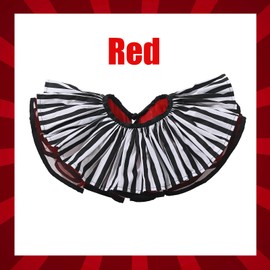 UniqKaliber Layered Clown Collar,Tulle Ruffled Fake Collar Layered Mesh Clown for Renaissance Cosplay