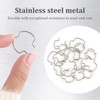 18PCS Transmission Cooler Line Retaining Clamps,800-801 Stainless Steels Transmission Line