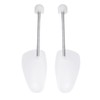 Incutex 4 pairs of shoe trees plastic variable size UK
