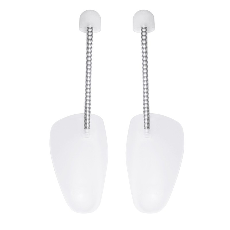 Incutex 4 pairs of shoe trees plastic variable size UK