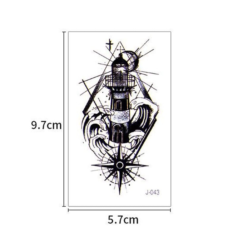 GOODCHI Tattoo Stickers, Cute, Stylish, Waterproof, Long Lasting, Body Seal,