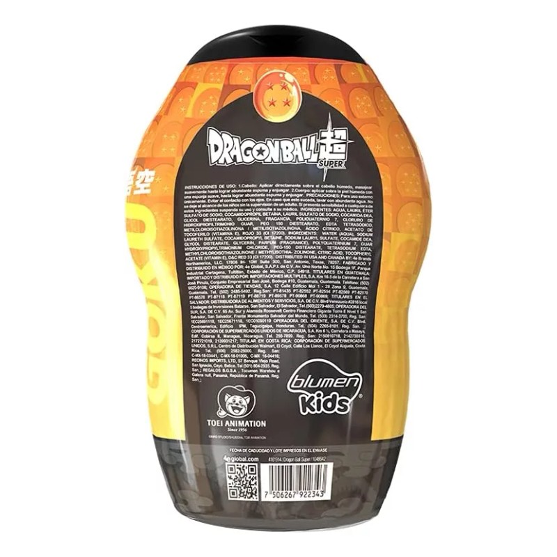 Blumen Shampoo Infantil 3 en 1 Dragon Ball Super 2D