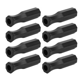 Table Football Handle, 8Pcs Plastic Foosball Grip Soccer Handle Table Game Indoor Replacement for Table Football