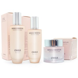 오휘 O Hui Miracle Moisture Pink Barrier 3-piece Set (Softener + Emulsion + Cream) Y