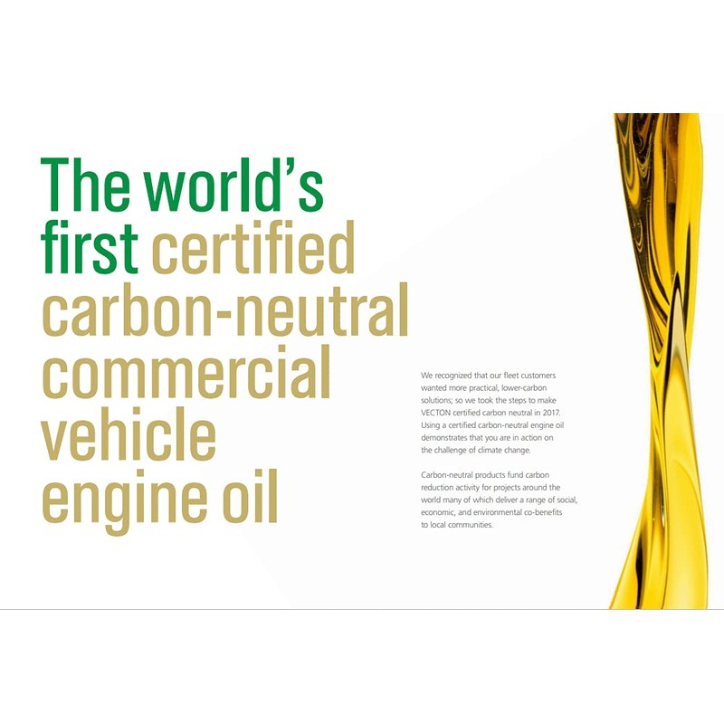 Castrol Vecton Long Drain 10W-30 CK-4 Part Synthetic Diesel Engine