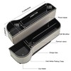 Car Seat Gap Filler Organizer, 2 Pack Multifunctional Car Seat