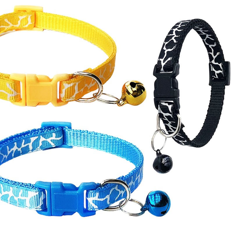 Jecikelon 6 PCS Puppy Collars Adjustable Pup Collar for Small