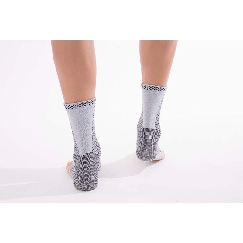 Amashr Nylon Spandex Knitted Seamless Elastic Compression Ankle Support Brace