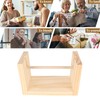 Horizontal Yarn Holder 20cm Spindle Length Increase Speed DIY Wooden