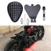 Black Motorcycle Solo Seat Spring With Base For Harley Heritage