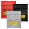 GOIYZTTR 3 Stück Feuerfest Wasserdicht Safe Bag Explosionsgeschützte Dokumententasche 18,5 x 22 cm Lipo Safe Bag Kleine Feuerfeste Akku Tasche für Aufbewahrung von Batterien oder Wertgegenständen