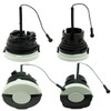 Fuel Cap and Oil Cap (2 pcs each) Fit for