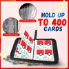 Card Binder Collectible Trading Card Albums Fits 400 Cards with